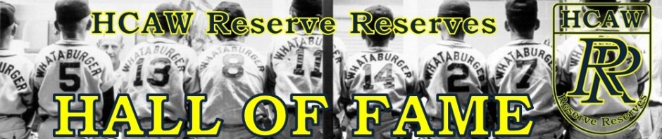 HCAW Reserve Reserves